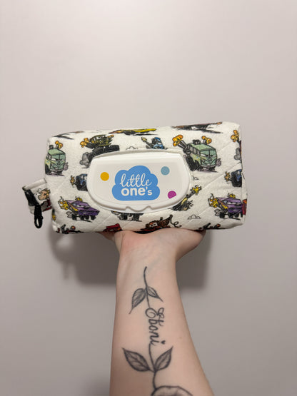 Racing Cars Print Essential Wipe Pouch