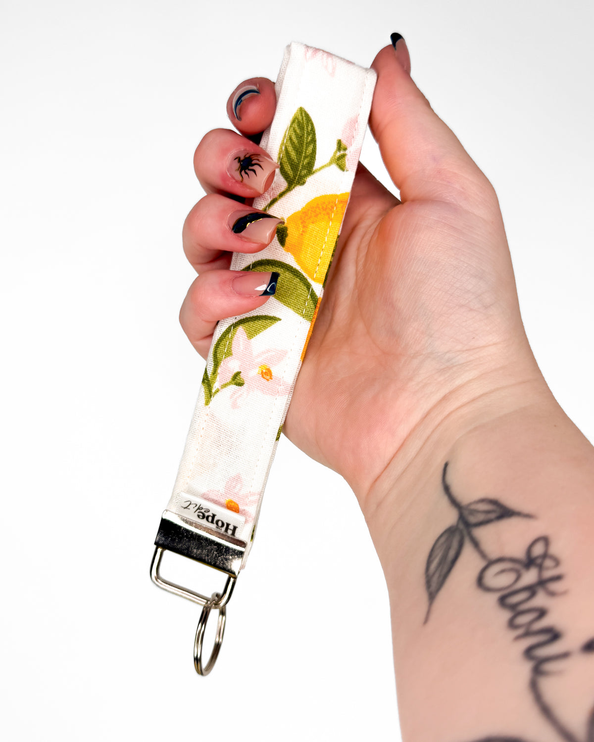 The Signature KeyFob Wristlet (Mama & Mini Sizes) – Lemon Squeeze