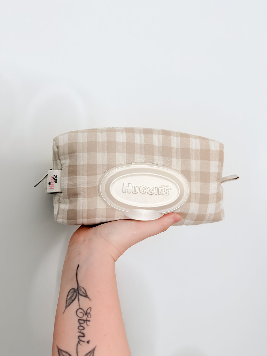 Aria Gingham - Essential Nappy Bag Organiser