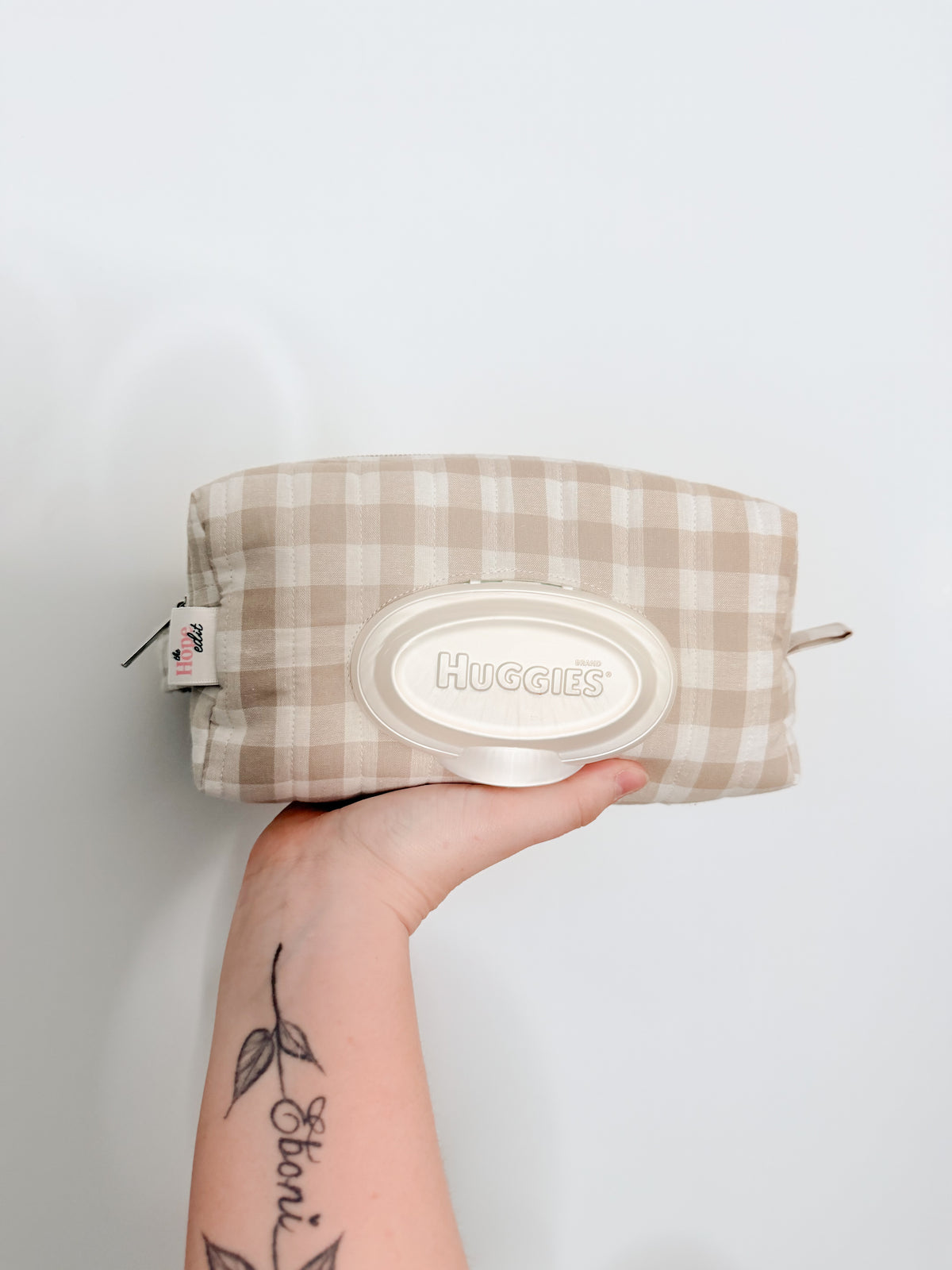 Aria Gingham - Essential Nappy Bag Organiser