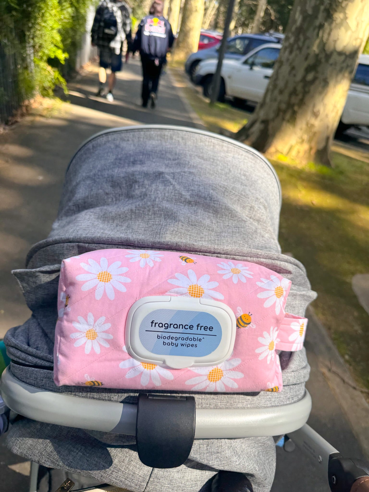 Daisy Bee’s Quilted Nappy & Wipe Pouch | Essential Baby Wipe Pouch