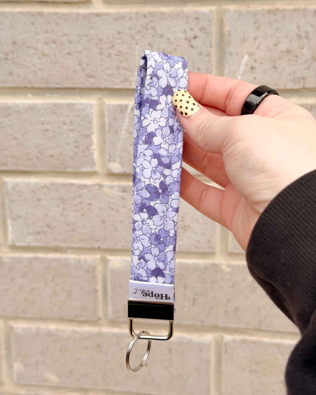 The Signature KeyFob Wristlet (Mama & Mini Sizes) – Jade Floral