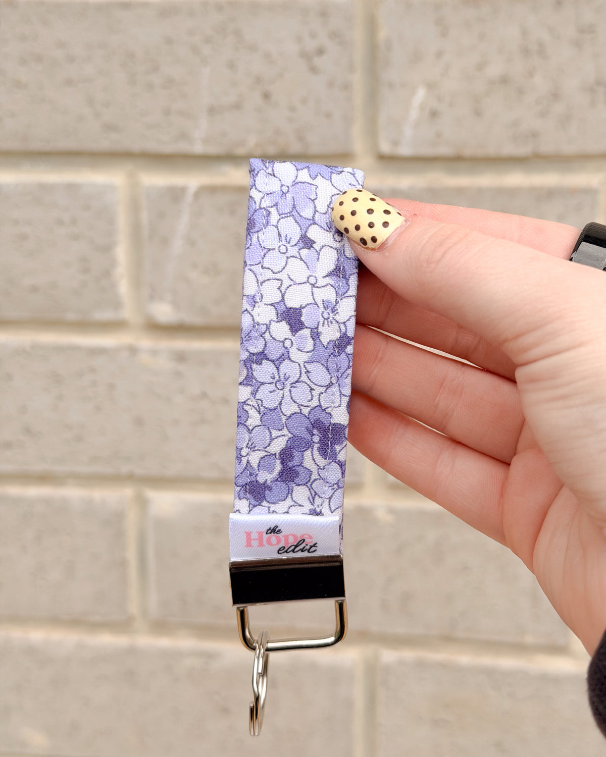 The Signature KeyFob Wristlet (Mama & Mini Sizes) – Jade Floral