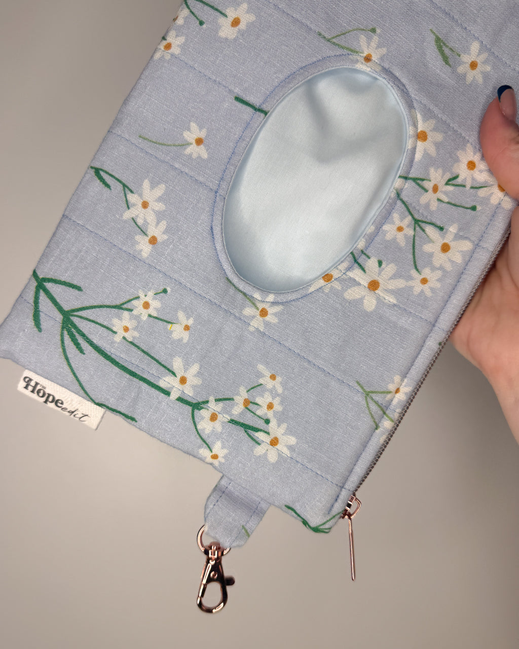 B Grade - Daisy Chain Print | Quick-Zip Wipe Case