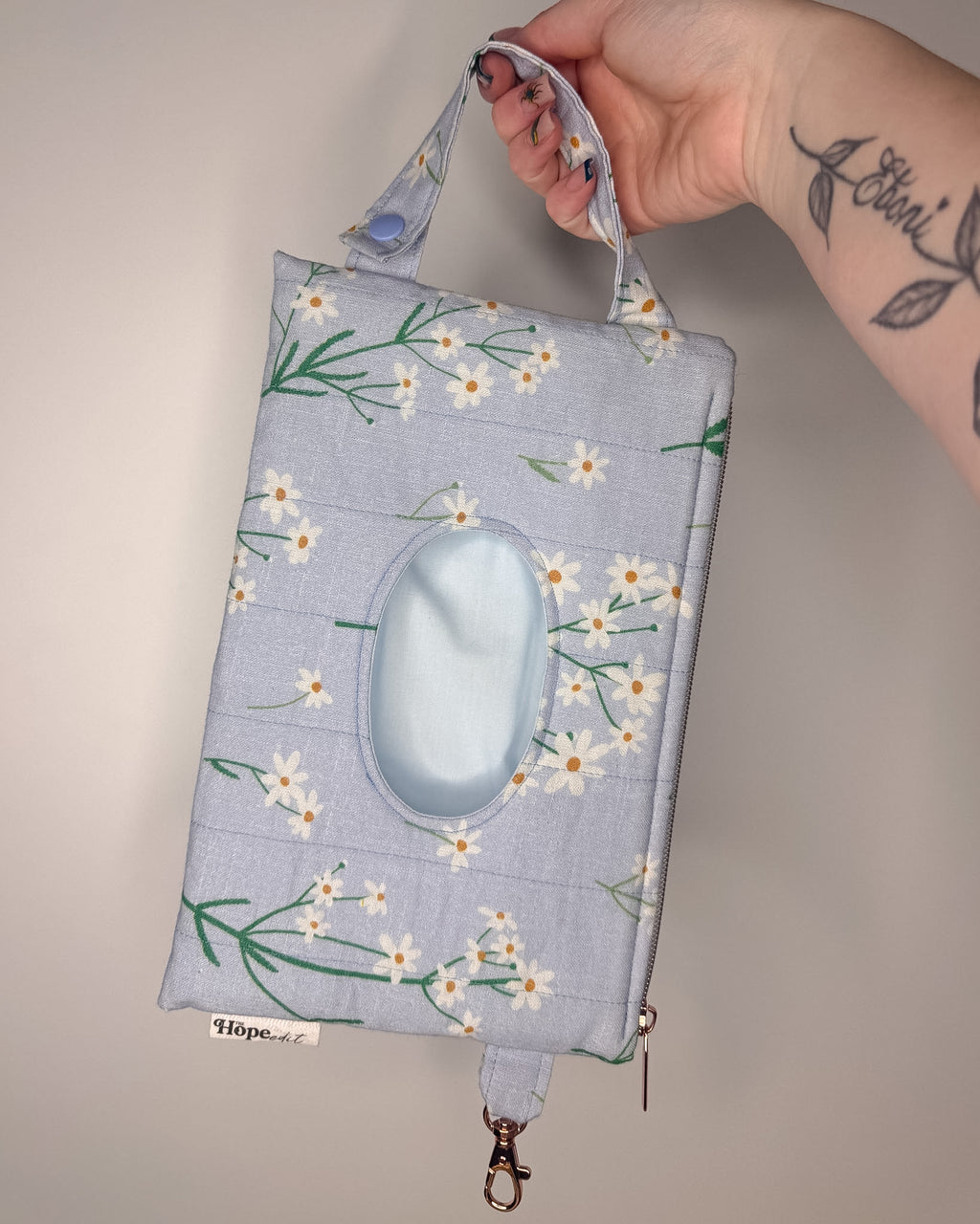 B Grade - Daisy Chain Print | Quick-Zip Wipe Case