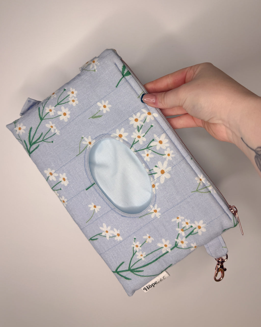 B Grade - Daisy Chain Print | Quick-Zip Wipe Case